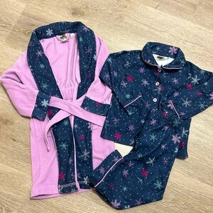 3 pc Toddler robe and PJ set 3T by Outdoor Kids